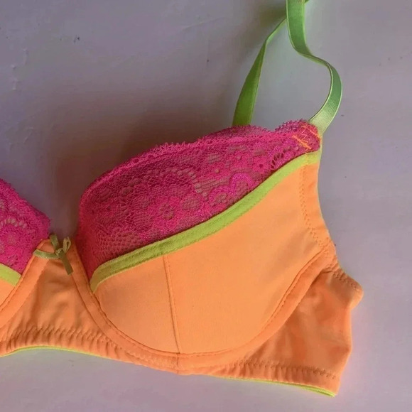 Jenni Demi Cup Underwire Bra 32B Colorblock - Picture 5 of 12